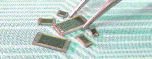 Non-magnetic chip resistor terminal
